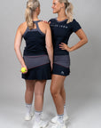 INES Active Tank Top - Black/Grey