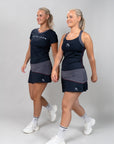 Nikki Active Skirt - Black/Grey