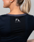 ALBA Active T-shirt - Black/Grey
