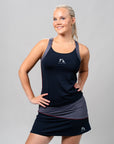 INES Active Tank Top - Black/Grey