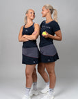Nikki Active Skirt - Black/Grey