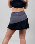 Nikki Active Skirt - Black/Grey