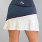 Nikki Active Skirt - White/Blue
