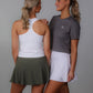 ZARA Classic Cropped T-shirt - Grå
