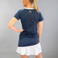 ALBA Active T-shirt - Blue/White