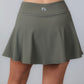 MAYA Ribbet nederdel - Army Green