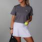 ZARA Classic Cropped T-shirt - Grå