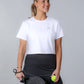 ZARA Classic Cropped T-shirt - White