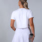 ZARA Classic Cropped T-shirt - White