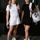 ALINA Performance T-shirt - Felize León - modellbild - Padel och Tennis tröja 